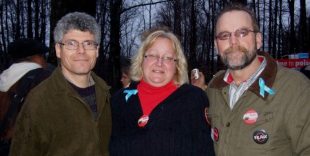 Paul, Julie and Criag Saunter