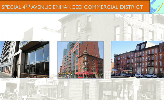 Special 4th Avenue Enhanced Commercial District Banner