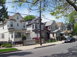 Single and two-family homes on Remington Street north of Shore Avenue in an existing R3-2 district