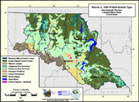 Intermountain Historic (c. 1850) Habitat Type Map