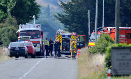 Hot air balloon crash New Zealand