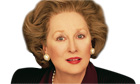 Meryl Streep as Margaret Thatcher in The Iron Lady