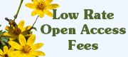 Low Rate Open Access Fees Banner