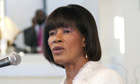 Portia Simpson Miller, installed as Jamaican prime minister for a second time