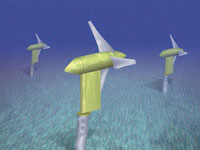 Tidal energy turbines [Image: Oak Ridge National Laboratory]