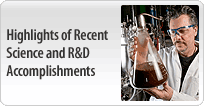Highlights of Recent Science and R&D Accomplishments.