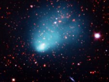 Composite image of El Gordo galaxy cluster