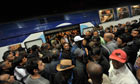 Commuters  in Paris
