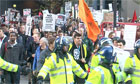 9 November London student protests: a street-level view