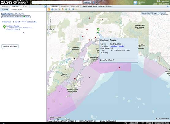 Active Hazards USGS is tracking