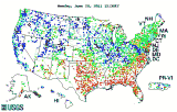 Thumbnail image of Streamflow map. [Image: U.S. Geological Survey]