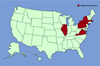 Click for distribution map of Amur corktree