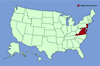 Click for distribution map of Asiatic sand sedge; Japanese sedge.