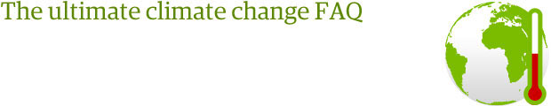 The ultimate climate change FAQ banner