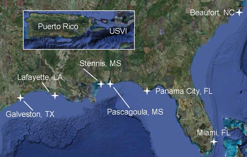 map of labs in the sefsc