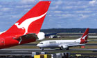 Qantas aeroplanes