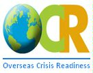 Date: 10/26/2011 Description: Overseas Crisis Readiness logo: A stylized globe of the world representing the letter O, followed by the letter C in green and the letter R in deep gold. Beneath the letters appears "Overseas Crisis Readiness."  - State Dept Image