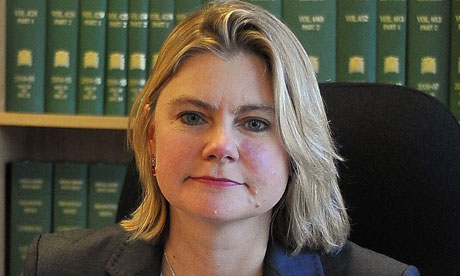 Justine Greening says the double-decker trains will provide more seats and space