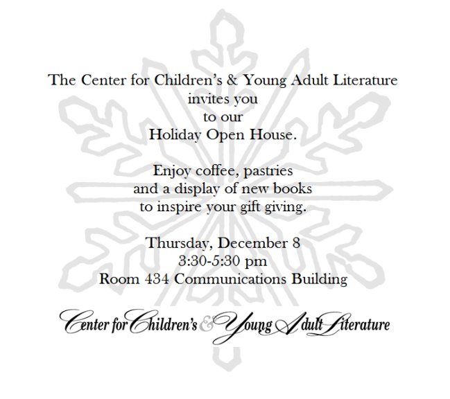 CCYAL Holiday Open House