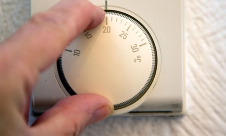 Leo Blog :  Energy bills : Turning central heating thermostat