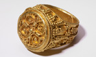 A Gold ring from the West Yorkshire Hoard