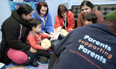 Parent 'mentors' at Whitley Childrens Centre, Reading