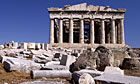 The Parthenon on the Acropolis