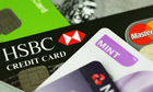 A selection of credit cards
