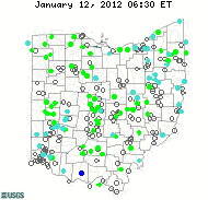 Click for real-time water data for Ohio. 