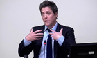 Hugh Grant giving evidence to the Leveson inquiry in November