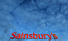 Sainsbury's supermarket sign