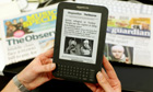 The Kindle edition of the Guardian