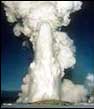 Photo of a geyser erupting.
