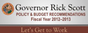 Governor Scott’s Policy and Budget
