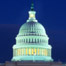 [PHOTOGRAPH] The U.S. Capitol dome at night [Image © and licensed by Getty images]