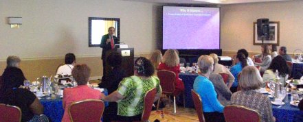 Dr. Redlener addresses State and Territory Child Care Administrators