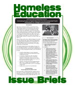 homeless education issue briefs