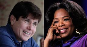 Rod Blagojevich and Oprah Winfrey are shown. | AP Photos