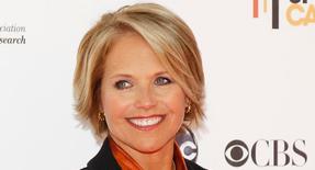 News anchor Katie Couric is pictured at a television event. | Reuters Photo