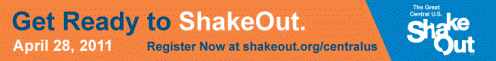 Register to participate in the Great Central U.S. ShakeOut