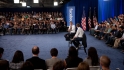 The President at a town hall meeting at Facebook HQ