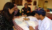 Evaluation Policy (Photo: National AIDS program staff in Oman learn how to create a monitoring and evaluation plan.)