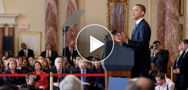 President Obama's speech on the Middle East