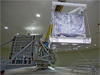 Webb Telescope ISIM in Goddard centrifuge