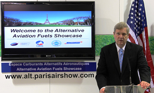 The Secretary spoke at the Alternative Aviation Fuels Showcase about how USDA is among the forefront of U.S. federal efforts to support the development of bio-based fuels.