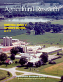 Cover of April 2010 Agricultural Research Magazine: Link to Table of Contents online.