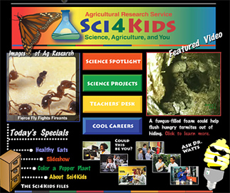 Photo: ARS's Sci4Kids website.