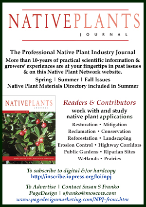 Subscribe to Native Plant Journal