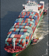 Ship loaded with freight containers (Image: AP)