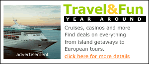 Find deals on everything from island getaways to European tours.